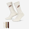 Nike Nsw Everyday Essential Cr Calzini Uomo ( 3 paia ) Panna-Corda-Marrone